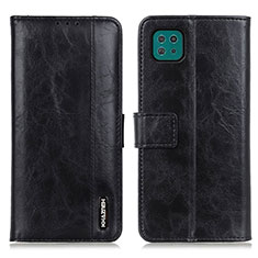 Custodia Portafoglio In Pelle Cover con Supporto M11L per Samsung Galaxy A22s 5G Nero