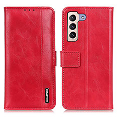 Custodia Portafoglio In Pelle Cover con Supporto M11L per Samsung Galaxy S23 Plus 5G Rosso