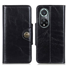 Custodia Portafoglio In Pelle Cover con Supporto M12L per Huawei Honor 50 Pro 5G Nero