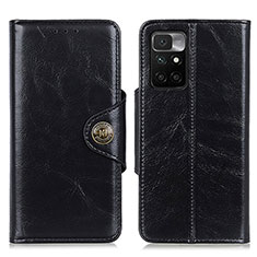 Custodia Portafoglio In Pelle Cover con Supporto M12L per Xiaomi Redmi 10 (2022) Nero