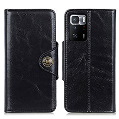 Custodia Portafoglio In Pelle Cover con Supporto M12L per Xiaomi Redmi Note 10 Pro 5G Nero