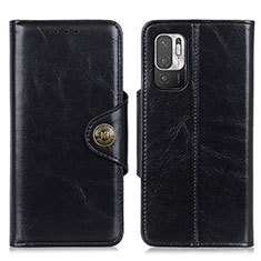 Custodia Portafoglio In Pelle Cover con Supporto M12L per Xiaomi Redmi Note 10T 5G Nero