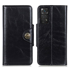 Custodia Portafoglio In Pelle Cover con Supporto M12L per Xiaomi Redmi Note 11 4G (2022) Nero