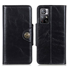 Custodia Portafoglio In Pelle Cover con Supporto M12L per Xiaomi Redmi Note 11T 5G Nero