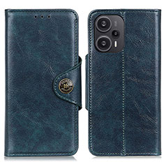 Custodia Portafoglio In Pelle Cover con Supporto M12L per Xiaomi Redmi Note 12 Turbo 5G Blu