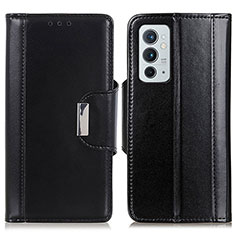 Custodia Portafoglio In Pelle Cover con Supporto M13L per OnePlus 9RT 5G Nero