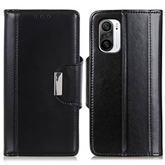 Custodia Portafoglio In Pelle Cover con Supporto M13L per Xiaomi Redmi K40 5G Nero