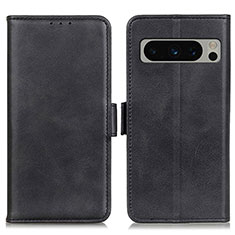 Custodia Portafoglio In Pelle Cover con Supporto M15L per Google Pixel 8 Pro 5G Nero