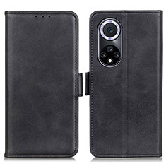 Custodia Portafoglio In Pelle Cover con Supporto M15L per Huawei Honor 50 5G Nero