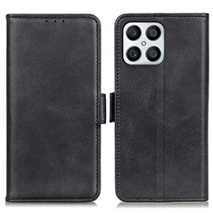 Custodia Portafoglio In Pelle Cover con Supporto M15L per Huawei Honor X8 4G Nero