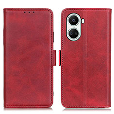 Custodia Portafoglio In Pelle Cover con Supporto M15L per Huawei Nova 10 SE Rosso