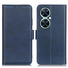 Custodia Portafoglio In Pelle Cover con Supporto M15L per Huawei Nova 11i Blu