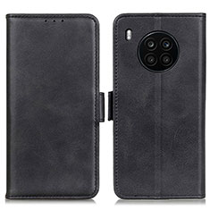 Custodia Portafoglio In Pelle Cover con Supporto M15L per Huawei Nova 8i Nero