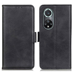 Custodia Portafoglio In Pelle Cover con Supporto M15L per Huawei Nova 9 Pro Nero