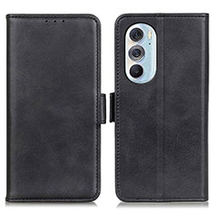 Custodia Portafoglio In Pelle Cover con Supporto M15L per Motorola Moto Edge X30 5G Nero