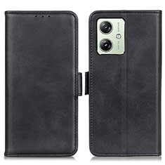 Custodia Portafoglio In Pelle Cover con Supporto M15L per Motorola Moto G54 5G Nero