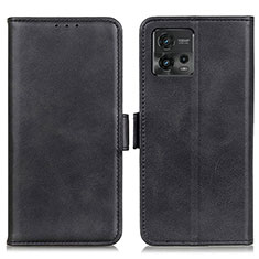 Custodia Portafoglio In Pelle Cover con Supporto M15L per Motorola Moto G72 Nero