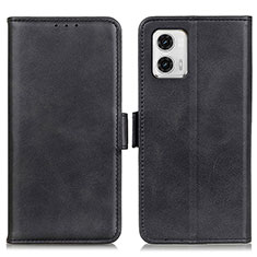 Custodia Portafoglio In Pelle Cover con Supporto M15L per Motorola Moto G73 5G Nero