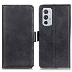 Custodia Portafoglio In Pelle Cover con Supporto M15L per OnePlus 9RT 5G Nero