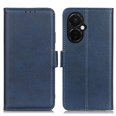 Custodia Portafoglio In Pelle Cover con Supporto M15L per OnePlus Nord CE 3 5G Blu