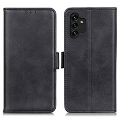 Custodia Portafoglio In Pelle Cover con Supporto M15L per Samsung Galaxy A13 4G Nero