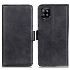 Custodia Portafoglio In Pelle Cover con Supporto M15L per Samsung Galaxy A22 4G Nero