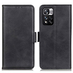 Custodia Portafoglio In Pelle Cover con Supporto M15L per Xiaomi Mi 11i 5G (2022) Nero