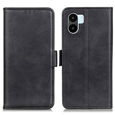 Custodia Portafoglio In Pelle Cover con Supporto M15L per Xiaomi Poco C51 Nero