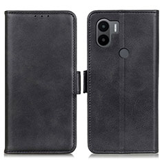 Custodia Portafoglio In Pelle Cover con Supporto M15L per Xiaomi Redmi A1 Plus Nero