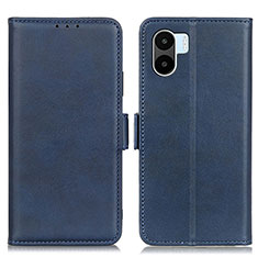 Custodia Portafoglio In Pelle Cover con Supporto M15L per Xiaomi Redmi A2 Plus Blu