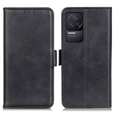 Custodia Portafoglio In Pelle Cover con Supporto M15L per Xiaomi Redmi K50 Pro 5G Nero