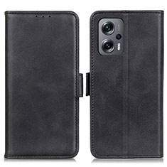 Custodia Portafoglio In Pelle Cover con Supporto M15L per Xiaomi Redmi K50i 5G Nero