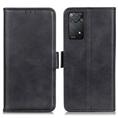 Custodia Portafoglio In Pelle Cover con Supporto M15L per Xiaomi Redmi Note 11 Pro 4G Nero