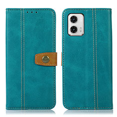 Custodia Portafoglio In Pelle Cover con Supporto M16L per Motorola Moto G73 5G Verde