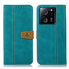 Custodia Portafoglio In Pelle Cover con Supporto M16L per Xiaomi Mi 13T 5G Verde