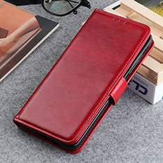 Custodia Portafoglio In Pelle Cover con Supporto M20L per Samsung Galaxy S24 Plus 5G Rosso