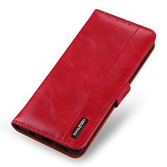 Custodia Portafoglio In Pelle Cover con Supporto M25L per Samsung Galaxy S23 5G Rosso