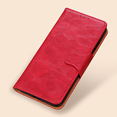 Custodia Portafoglio In Pelle Cover con Supporto ML2 per Huawei Nova 9 Rosso