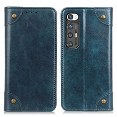 Custodia Portafoglio In Pelle Cover con Supporto ML4 per Xiaomi Mi 10S 5G Blu