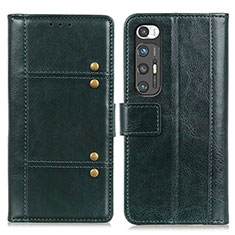 Custodia Portafoglio In Pelle Cover con Supporto ML6 per Xiaomi Mi 10S 5G Verde