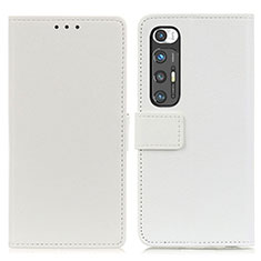 Custodia Portafoglio In Pelle Cover con Supporto ML8 per Xiaomi Mi 10S 5G Bianco