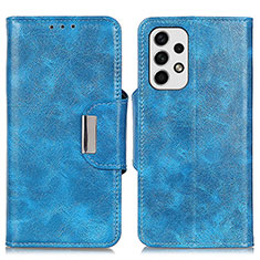 Custodia Portafoglio In Pelle Cover con Supporto N04P per Samsung Galaxy A23 5G Cielo Blu