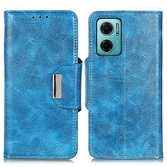 Custodia Portafoglio In Pelle Cover con Supporto N04P per Xiaomi Redmi 11 Prime 5G Cielo Blu