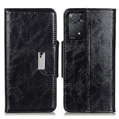 Custodia Portafoglio In Pelle Cover con Supporto N04P per Xiaomi Redmi Note 11 Pro 4G Nero