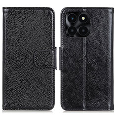 Custodia Portafoglio In Pelle Cover con Supporto N05P per Huawei Honor X8b Nero