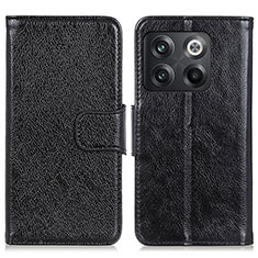 Custodia Portafoglio In Pelle Cover con Supporto N05P per OnePlus Ace Pro 5G Nero