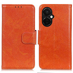 Custodia Portafoglio In Pelle Cover con Supporto N05P per OnePlus Nord N30 5G Arancione