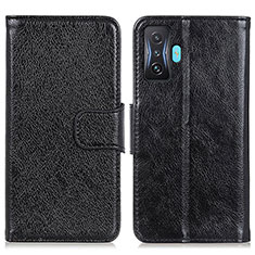 Custodia Portafoglio In Pelle Cover con Supporto N05P per Xiaomi Redmi K50 Gaming 5G Nero