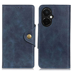 Custodia Portafoglio In Pelle Cover con Supporto N06P per OnePlus Nord N30 5G Blu