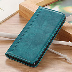 Custodia Portafoglio In Pelle Cover con Supporto N06P per Xiaomi Poco C65 Verde